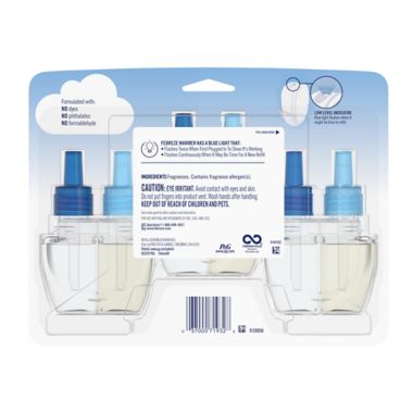 Febreze&reg; PLUG&trade; 3-Pack Ocean Scented Oil Refills. View a larger version of this product image.