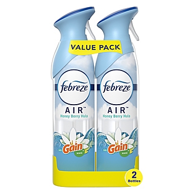 Febreze&reg; AIR&trade; 2-Pack 8.8 oz Honey Berry Hula Gain Spray Air Freshener. View a larger version of this product image.