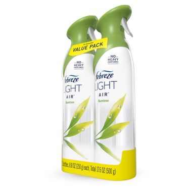 Febreze&reg; Light AIR&trade; 2-Pack 8.8 oz. Bamboo Sprary Air-Freshener. View a larger version of this product image.