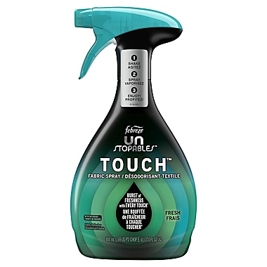 Febreze&reg; Unstoppables&trade; TOUCH&trade; 27 oz. Fresh Fabric Spray. View a larger version of this product image.