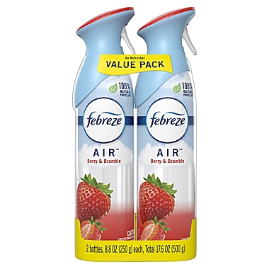 Febreze&reg; AIR&trade; 2-Pack 8.8 oz Berry &amp; Bramble Spray Air Freshener. View a larger version of this product image.