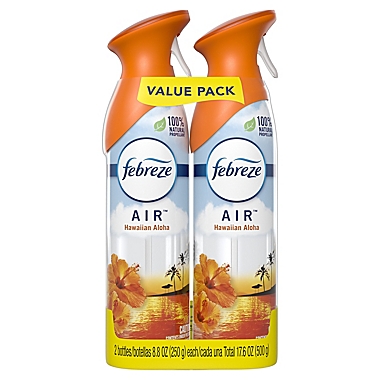 Febreze&reg; AIR&trade; 2-Pack 8.8 oz. Spray Air Freshener in Hawaiian Aloha. View a larger version of this product image.