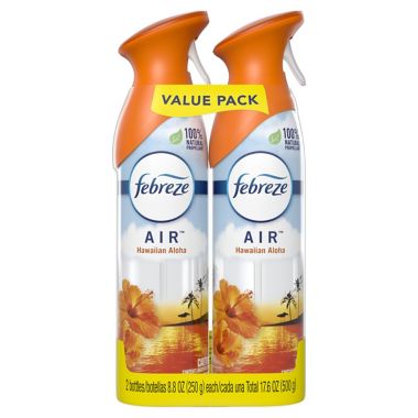 Febreze&reg; AIR&trade; 2-Pack 8.8 oz. Spray Air Freshener in Hawaiian Aloha. View a larger version of this product image.