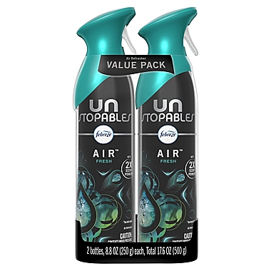 Febreze&reg; AIR&trade; Unstoppables 2-Pack Fresh Scent Odor-Eliminating Air Freshener. View a larger version of this product image.