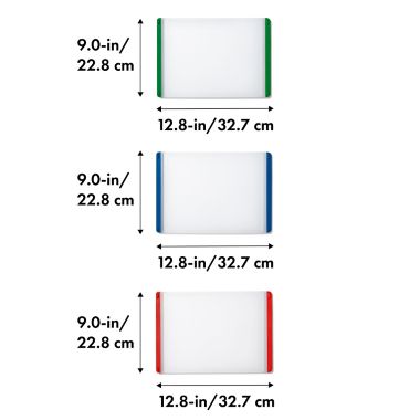 OXO Good Grips&reg; 3-Piece Everyday Cutting Board Set. View a larger version of this product image.