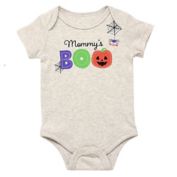 Baby Starters&reg; &quot;Mommy&#39;s Boo&quot; Short Sleeve Bodysuit in Oatmeal