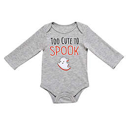 Baby Starters® "Too Cute to Spook" Long Sleeve Bodysuit in Grey