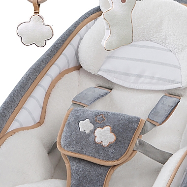 Ingenuity&trade; Boutique Teddy Convertible Rocker in Grey. View a larger version of this product image.