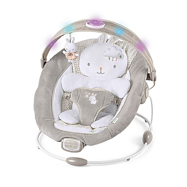 Ingenuity&trade; Twinkle Tails Bouncer in Grey. View a larger version of this product image.