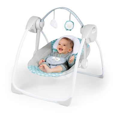 Ity by Ingenuity&trade; Swingity Swing&trade; Portable Baby Swing Goji&trade; in Blue. View a larger version of this product image.