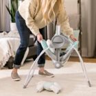 Alternate image 10 for Ity by Ingenuity&trade; Swingity Swing&trade; Portable Baby Swing Goji&trade; in Blue