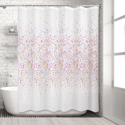 71" X 71 Iridescent Peva Shower Curtain By Allure Home Creation
