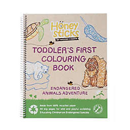 Honeysticks Toddler's First Coloring Book Endangered Species Adventure
