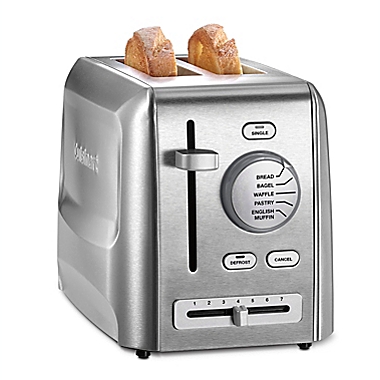 Cuisinart&reg; 2-Slice Metal Toaster in Stainless Steel. View a larger version of this product image.
