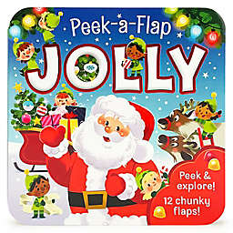 "Jolly Peet-A-Flap" Board Book by Scarlett Wing