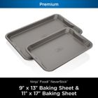 Alternate image 1 for Ninja&trade; Foodi&trade; NeverStick&trade; 2-Piece Baking Sheet Set
