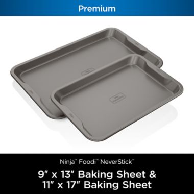 Ninja&trade; Foodi&trade; NeverStick&trade; 2-Piece Baking Sheet Set. View a larger version of this product image.