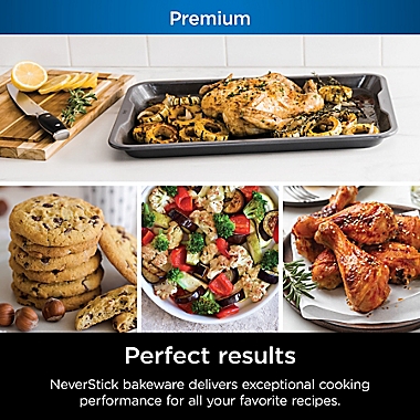 Ninja&trade; Foodi&trade; NeverStick&trade; 2-Piece Baking Sheet Set. View a larger version of this product image.
