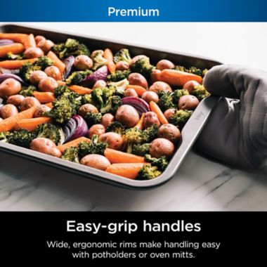 Ninja&trade; Foodi&trade; NeverStick&trade; 2-Piece Baking Sheet Set. View a larger version of this product image.