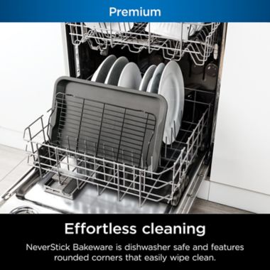 Ninja&trade; Foodi&trade; NeverStick&trade; 2-Piece Baking Sheet &amp; Rack Set. View a larger version of this product image.