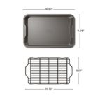 Alternate image 6 for Ninja&trade; Foodi&trade; NeverStick&trade; 2-Piece Baking Sheet &amp; Rack Set