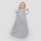 Alternate image 1 for SwaddleDesigns&reg; zzZipMe&reg; Size 12-18M Cotton Sleep Sack in Grey