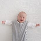 Alternate image 5 for SwaddleDesigns&reg; zzZipMe&reg; Size 12-18M Cotton Sleep Sack in Grey