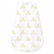SwaddleDesigns&reg; zzZipMe&reg; Giraffes Muslin Sleep Sack in Yellow