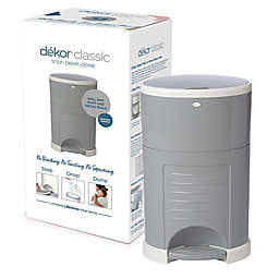 Diaper Dekor® Classic Diaper Disposal System in Grey