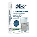 Alternate image 0 for Dékor&reg; Cloth Diaper Pail Liners (2-Pack)