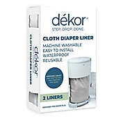 Dékor&reg; Cloth Diaper Pail Liners (2-Pack)