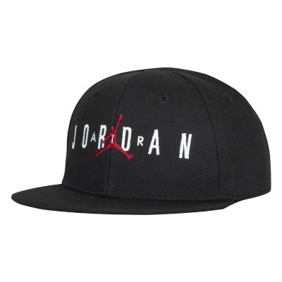 black and red jordan cap