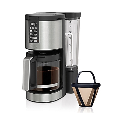 Ninja&reg; DCM201 Programmable XL 14-Cup Coffee Maker PRO in Black/Stainless Steel. View a larger version of this product image.
