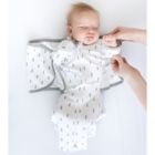 Alternate image 6 for Swaddle Designs Size 0-3M Tiny Arrows Arms Up Half-Length Sleeves Omni Swaddle Sack in Black