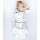 Alternate image 7 for Swaddle Designs Size 0-3M Tiny Arrows Arms Up Half-Length Sleeves Omni Swaddle Sack in Black