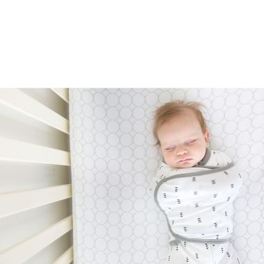 Swaddle Designs Size 0-3M Tiny Arrows Arms Up Half-Length Sleeves Omni Swaddle Sack in Black. View a larger version of this product image.