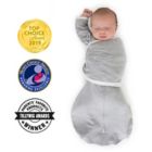Alternate image 1 for Swaddle Designs Size 0-3M Arms Up Half-Length Sleeves Omni Swaddle Sack in Grey