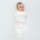 Alternate image 7 for Swaddle Designs Size 0-3M Floral Arms Up Half-Length Sleeves Omni Swaddle Sack in Pink