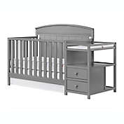 Pearson&reg; 4-in-1 Convertible Crib and Changer in Dove Grey