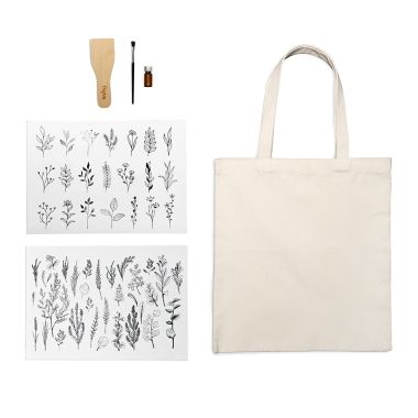 Kikkerland&reg; Image Transfer Tote Bag. View a larger version of this product image.