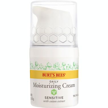 Burt's Bees&reg; 0.5 oz. Sensitive Daily Moisturizer Cream. View a larger version of this product image.