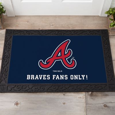 MLB Atlanta Braves Personalized 20" x 35" Doormat