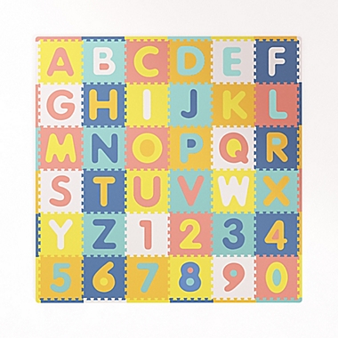 mighty goods&trade; Alphabet Puzzle Foam Playmat Set. View a larger version of this product image.