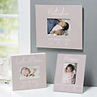 Alternate image 1 for Simple and Sweet Baby Girl Personalized 4-Inch x 6-Inch Horizontal Picture Frame