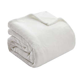 Thesis Ultra Plush King Solid Blanket in Ivory