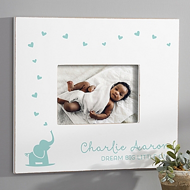 Baby Zoo Animal Personalized 5-Inch x 7-Inch Wall Picture Frame. View a larger version of this product image.