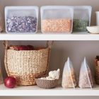 Alternate image 3 for Stasher&reg; 56 oz. Stand-Up Silicone Clear Reusable Food Storage Bag