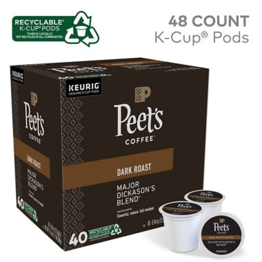 Peet&#39;s Coffee&reg; Major Dickason&#39;s Blend Keurig&reg; K-Cup&reg; Pods 40-Count. View a larger version of this product image.