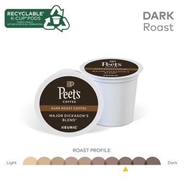 Peet&#39;s Coffee&reg; Major Dickason&#39;s Blend Keurig&reg; K-Cup&reg; Pods 40-Count. View a larger version of this product image.