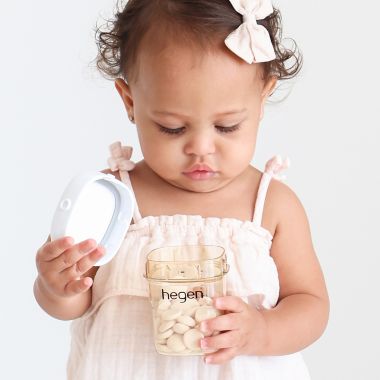 Hegen 5 oz. PCTO Breast Milk Storage Bottles in Amber (4-Pack). View a larger version of this product image.